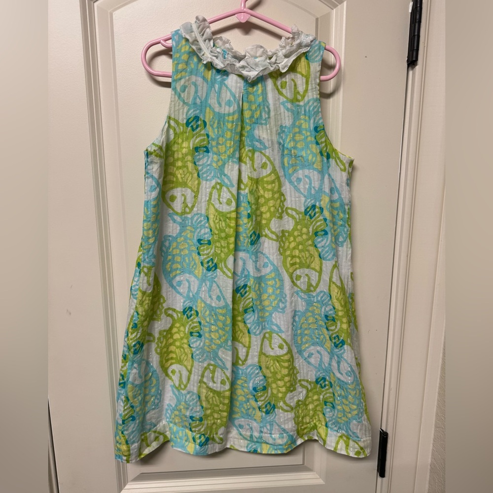 Lilly Pulitzer Girls Lucky Fish Dress